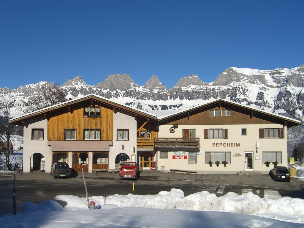 Hotel Restaurant Bergheim Flumserberg Buitenkant foto